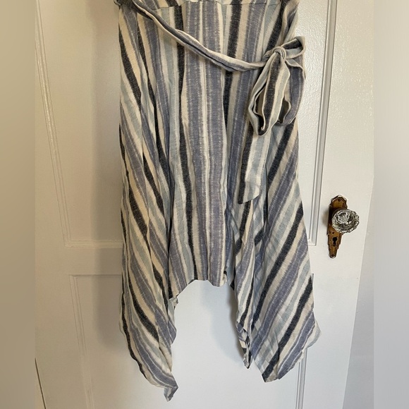 Sharagano linen high low dress - Picture 4 of 8